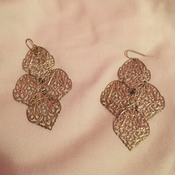 Cute silver earrings