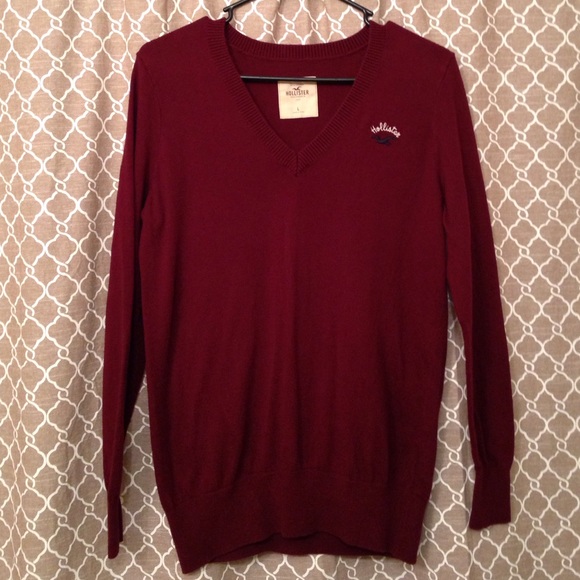 Red Hollister Sweater