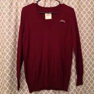 Red Hollister Sweater