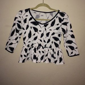 Peplum top