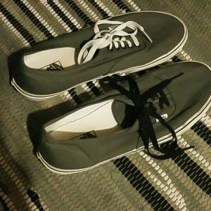 Grey vans shoes