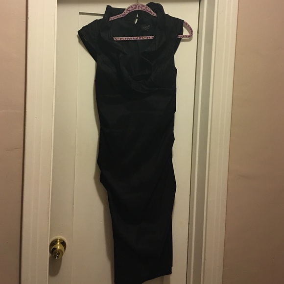 Black formal dress