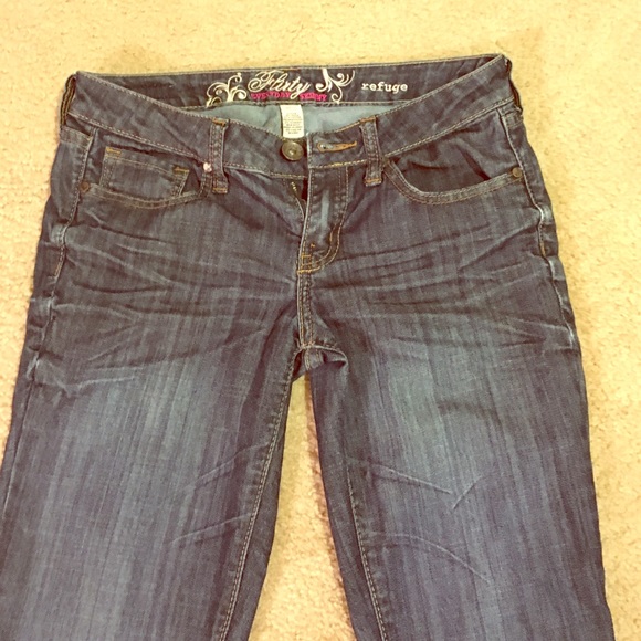 Refuge skinny jeans.