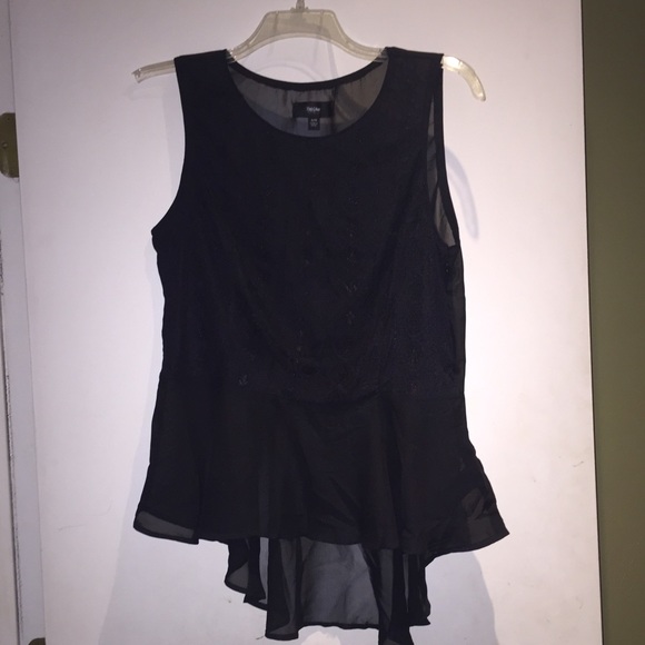 High-low black top