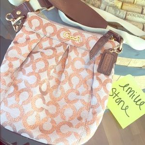 Coach Crossbody Rose Gold AUTHENTIC