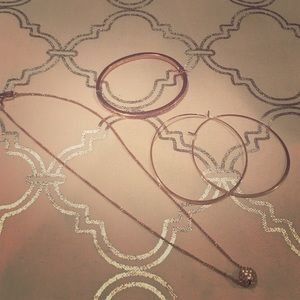 Rose gold jewelry