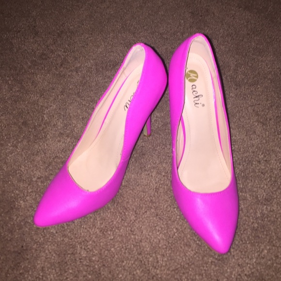 hot pink heels