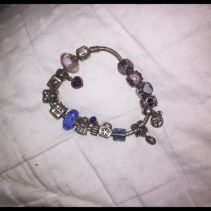 Pandora Bracelet with charms!