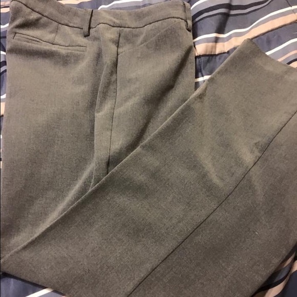 Gray dress pants