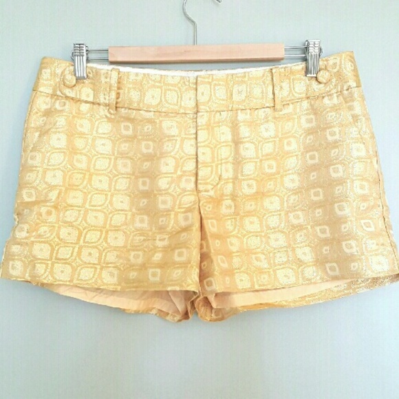 Banana Republic Pants - Banana Republic Yellow Gold Shorts Sz 12