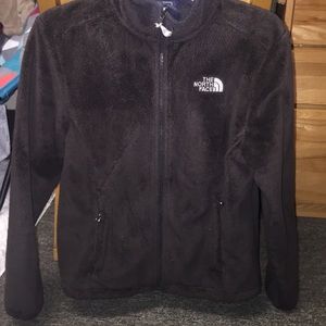 Fuzzy North Face Jacket!