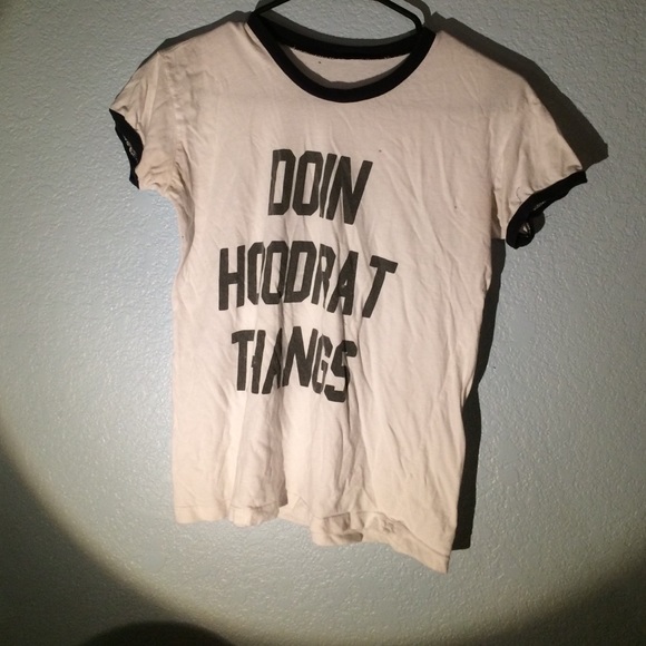 SOLD 🌟 Brandy Melville Doin Hoodrat Things Top