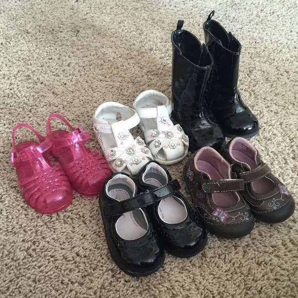 Toddler girl shoes size 4.5 and 5