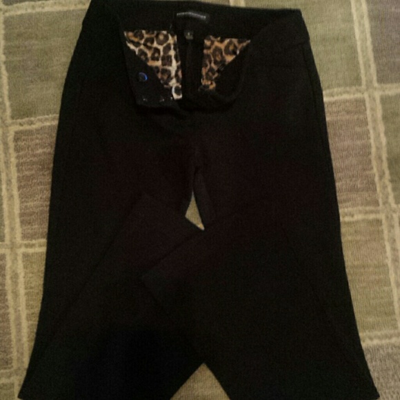 Express Black Slacks