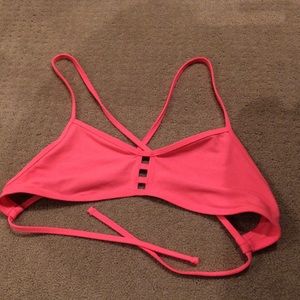 Watermelon Jolyn Mesh top