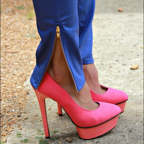 Shoes These Awesome Hot Pink Pumps Poshmark