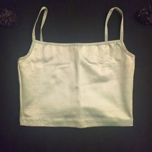 American Apparel Disco Crop Top