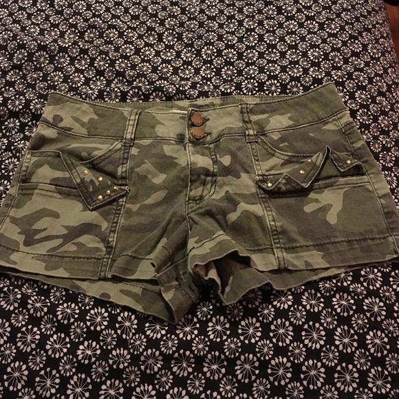 No Boundaries Camo Shorts
