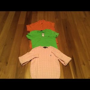 Women shirt, polo and sweater by Ralph Lauren