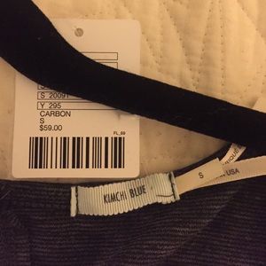 Kimchi Blue long sleeve grey romper from UO