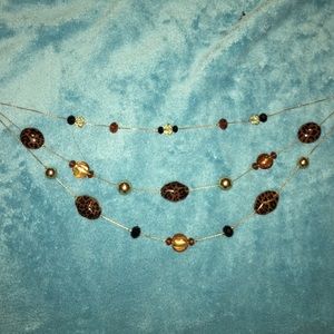 NWOT 3 layer necklace