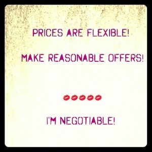 IF YOU WANT IT, MAKE AN OFFER!