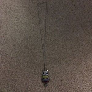 Colorful Owl Necklace