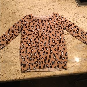 Leopard Print Banana Republic Sweater