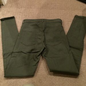 H&M olive green pants