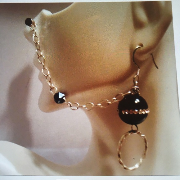 Sterling and Black Onyx