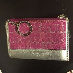 Authentic coach card holder
