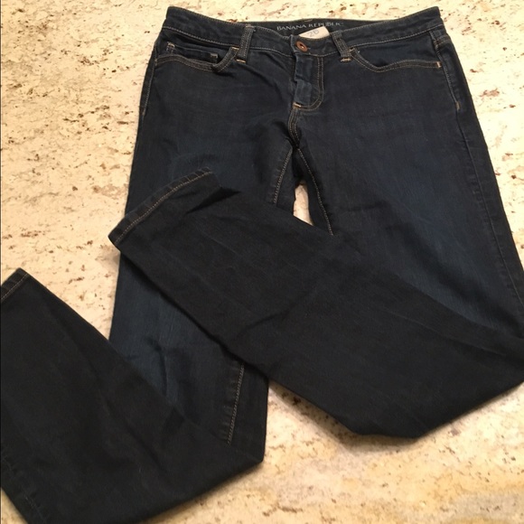 Banana Republic Dark Wash 'Ultimate' Skinny Jeans