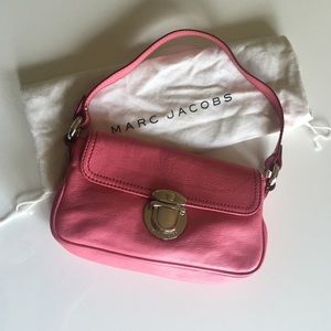 Marc Jacobs Pink Leather Baguette