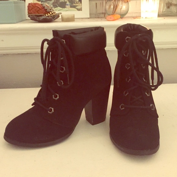 Black booties