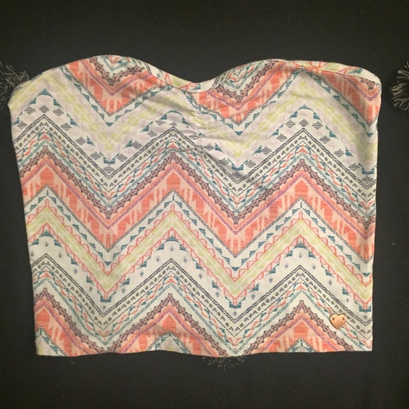 Pacsun Kendall & Kylie Tribal Tube Top