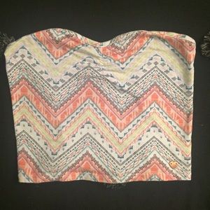 Pacsun Kendall & Kylie Tribal Tube Top