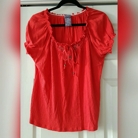 Peasant style blouse
