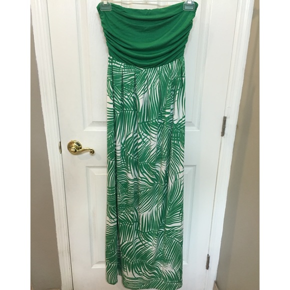Tropical maxi dress