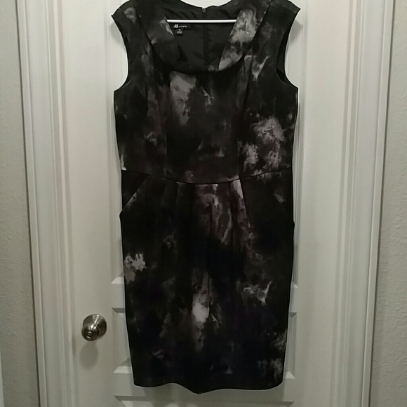 Black and white dress
