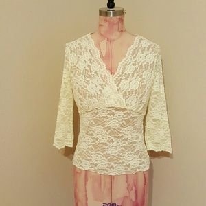 Cabi lace blouse