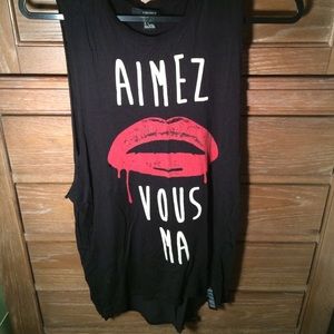 Forever 21 Kiss tank top