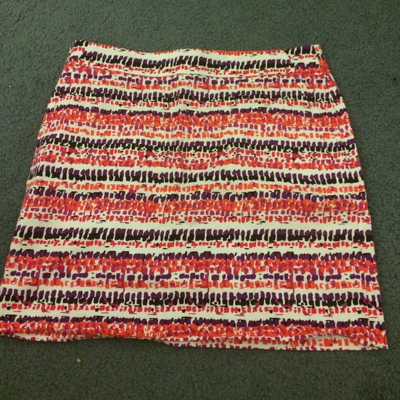 Beautiful bright color skirt!