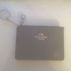 Coach Keyring with card holder
