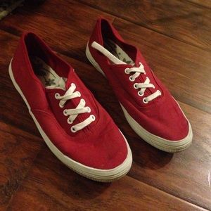 Red shoes