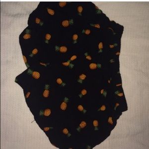Brandy Melville pineapple flowy shorts