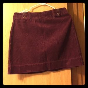 Corduroy Loft Skirt