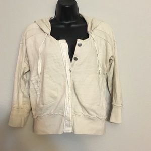 Free people cropped hoodie