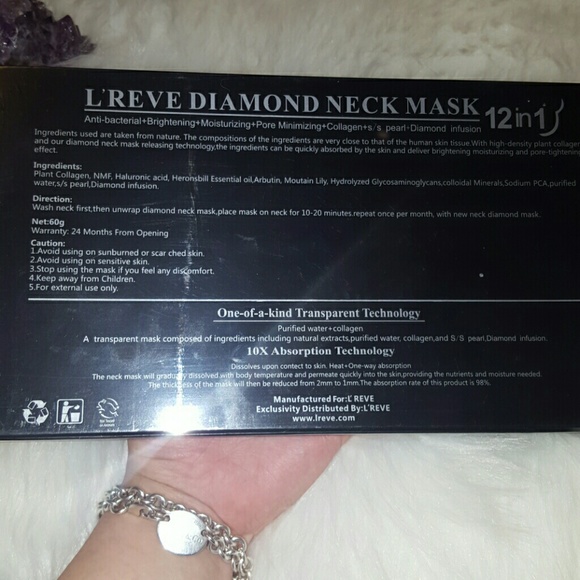💥SALE💥 L'REVE  SKIN CARE Diamond gold mask - Picture 4 of 4