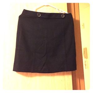 Loft Black skirt