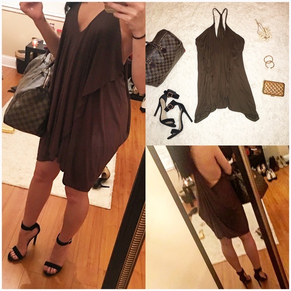 🚫SOLD🚫Olive sexy night out party dinner dress.